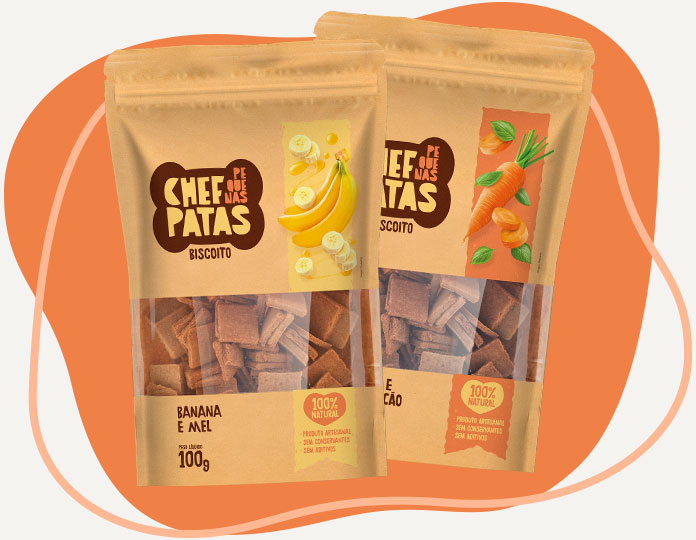 Biscoitos naturais